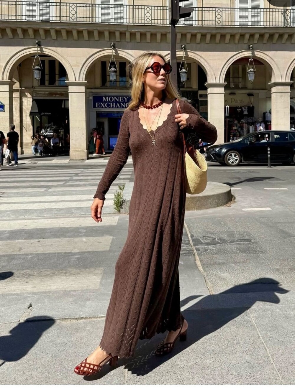 🍂Spell Lou Lou Knit Gown - Cacao🍂
